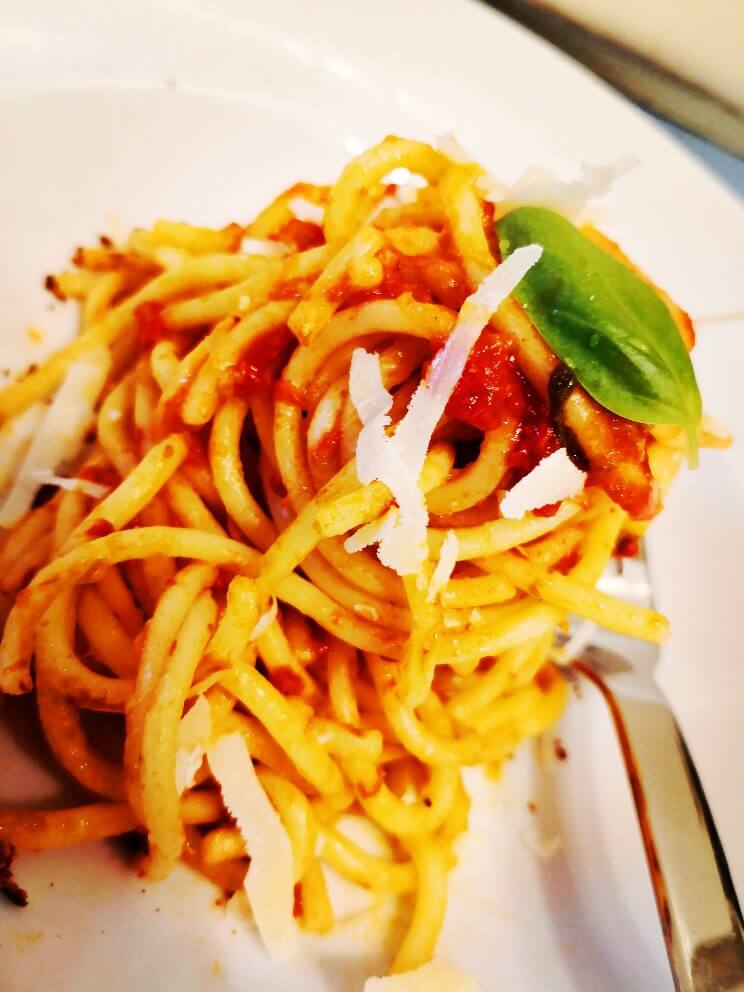 Spaghetti al Pomodoro oder auch Spaghetti Napoli