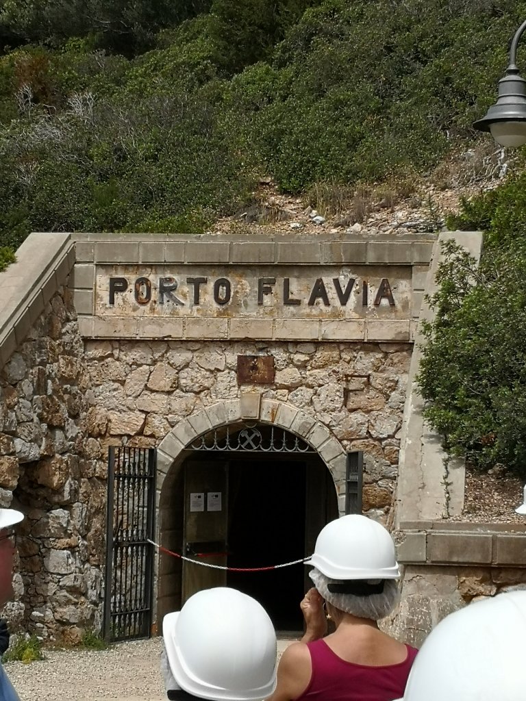 Sardinien im Camper Van - Porto Pino Porto Flavia Eingang