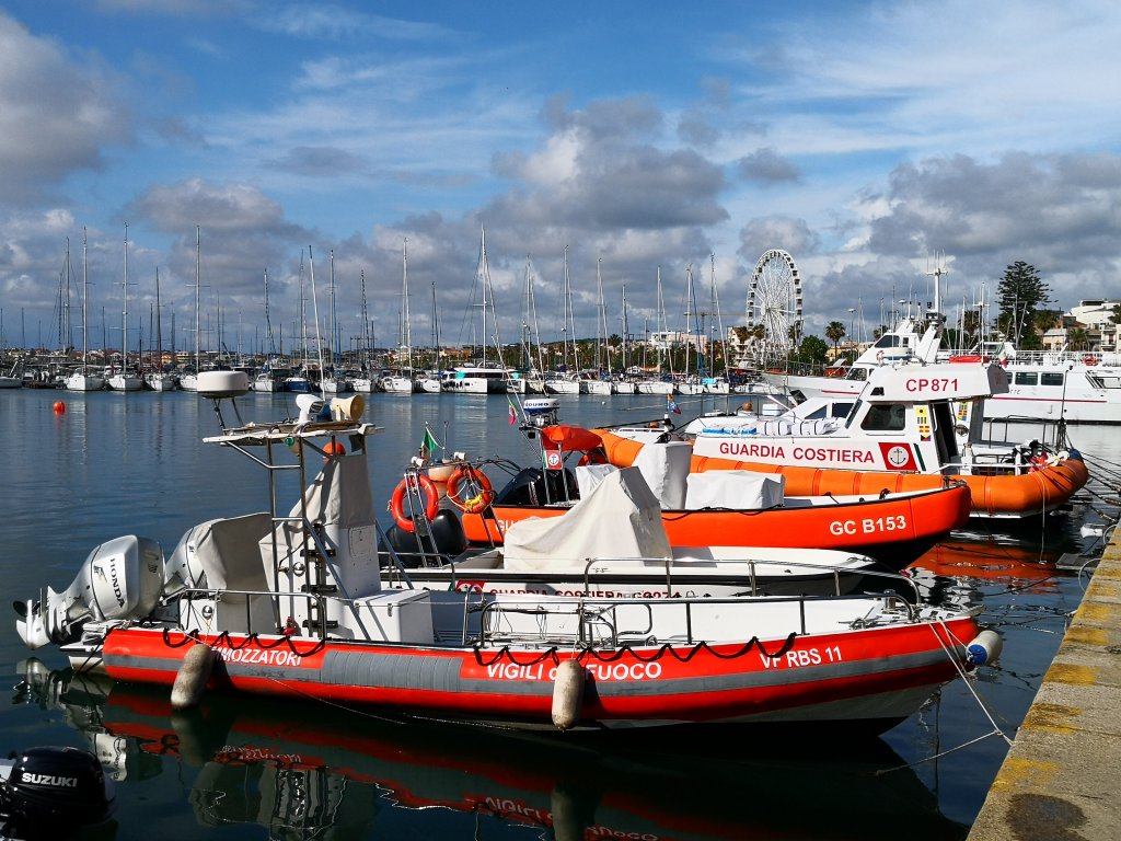 Sardinien im Campervan - Alghero Hafen