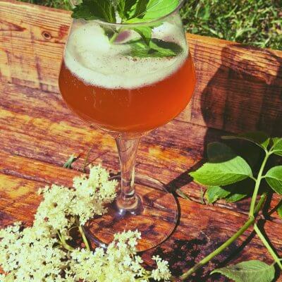Weißbier-Hugo KOCHLEBEN Style - Serviervorschlag