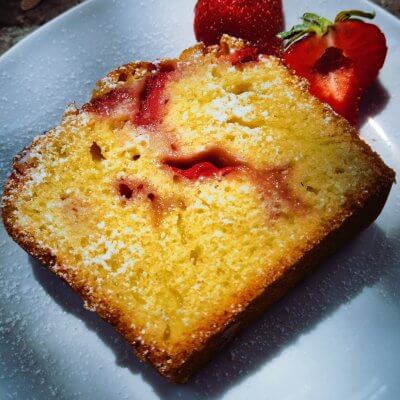 Fantakuchen Erdbeere nach KOCHLEBEN Rezept - Serviervorschlag