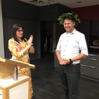 Ehrung mit dem Lorbeerkranz